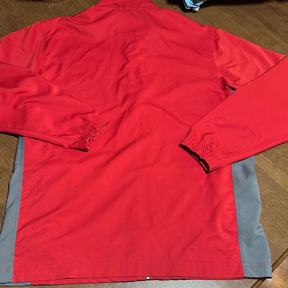 Nike Men's Red and Gray Track suit/ Windbreaker W/pants size Large - Picture 9 of 9
